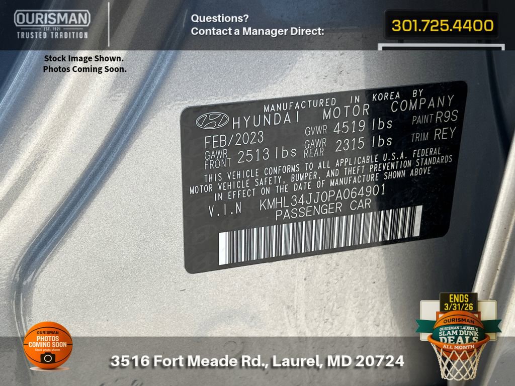 Used 2023 Hyundai Sonata SEL image 25