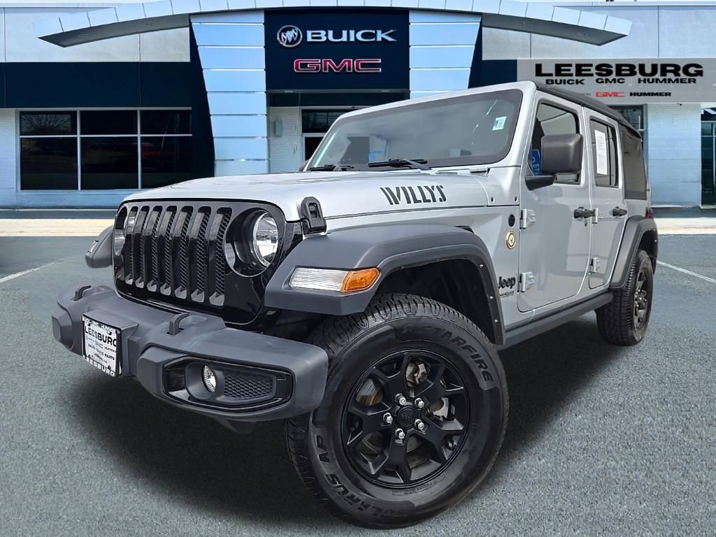 Used 2022 Jeep Wrangler Unlimited Willys image 3