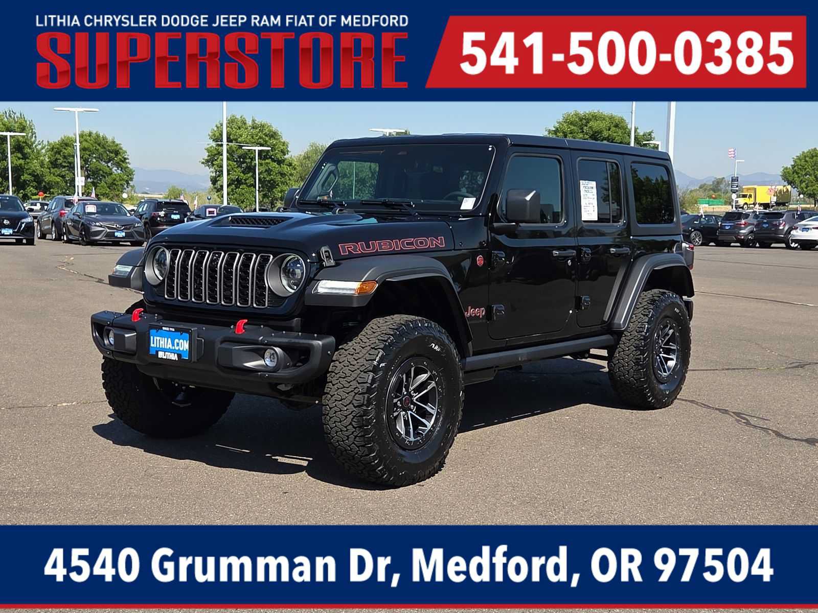 New 2026 Jeep Wrangler Unlimited Rubicon w/ Xtreme 35 Tire Package