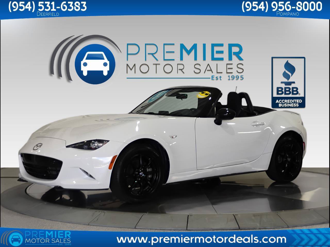 Used 2021 MAZDA MX-5 Miata Sport RWD image 1