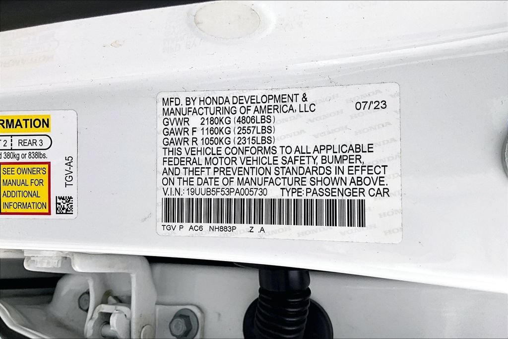 Certified 2023 Acura TLX w/ A-SPEC Pkg FWD image 41