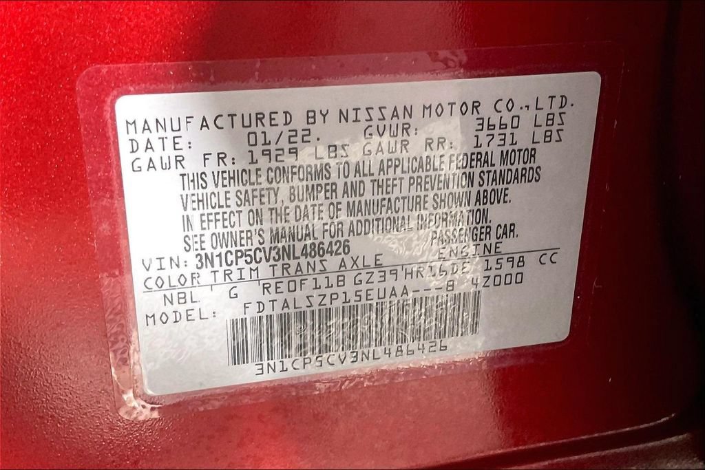 Used 2022 Nissan Kicks SV FWD image 43