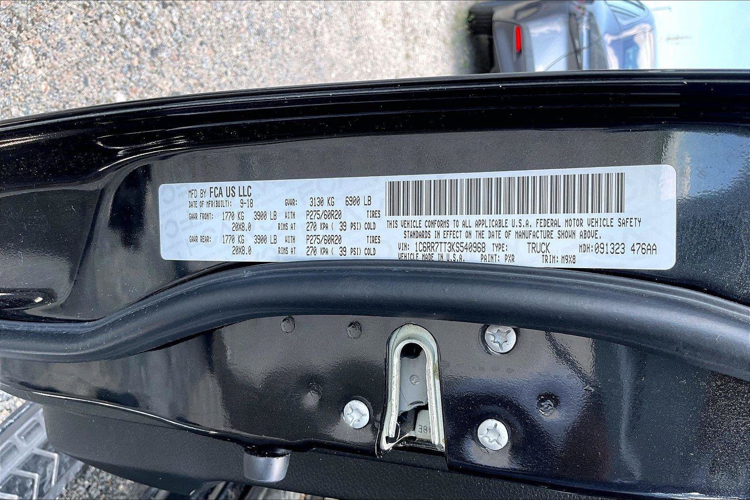 Used 2019 RAM 1500 Big Horn AWD/4WD image 3