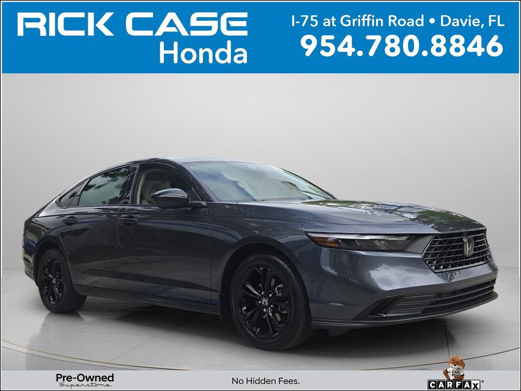 Used 2025 Honda Accord SE image 1