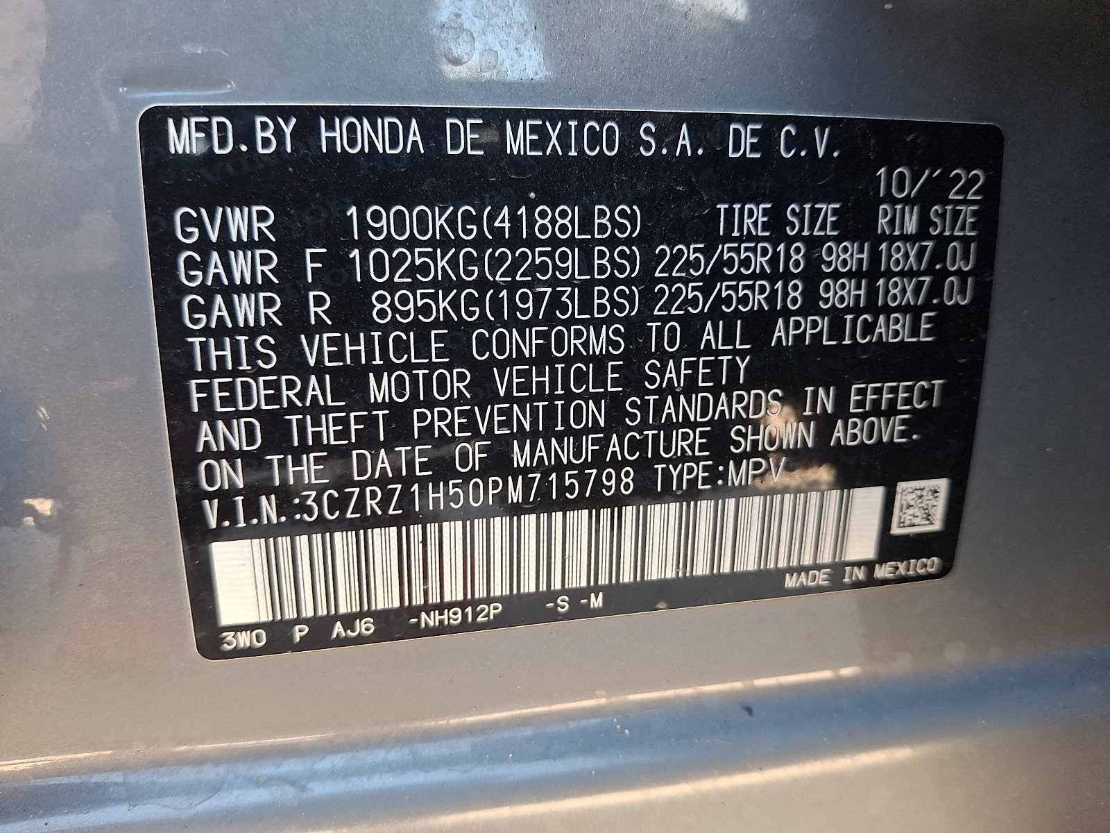 Used 2023 Honda HR-V Sport image 27