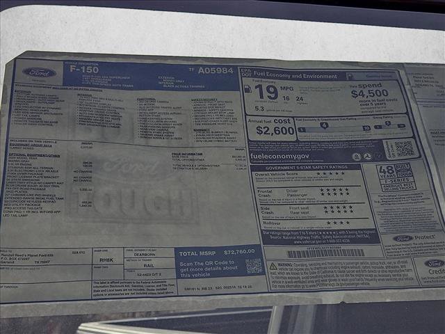 New 2026 Ford F150 Lariat w/ Equipment Group 501A Mid image 18