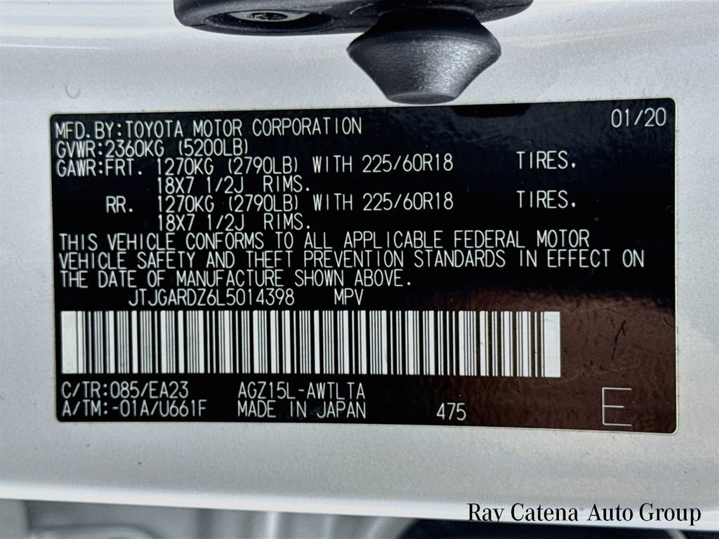 Certified 2020 Lexus NX 300 AWD w/ Premium Package image 34