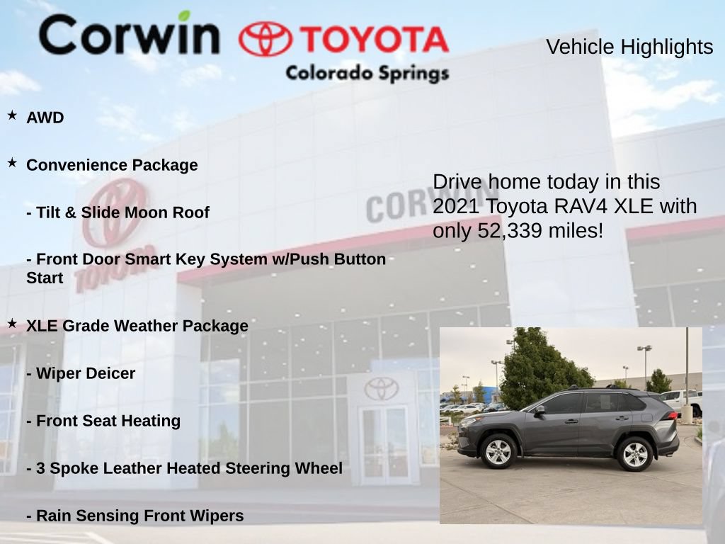 Used 2021 Toyota RAV4 XLE w/ Convenience Package AWD/4WD image 7