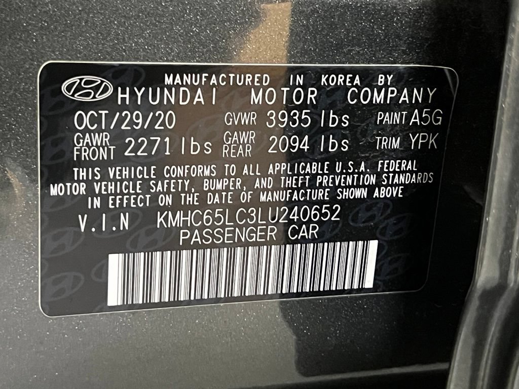 Used 2020 Hyundai Ioniq Blue FWD image 38