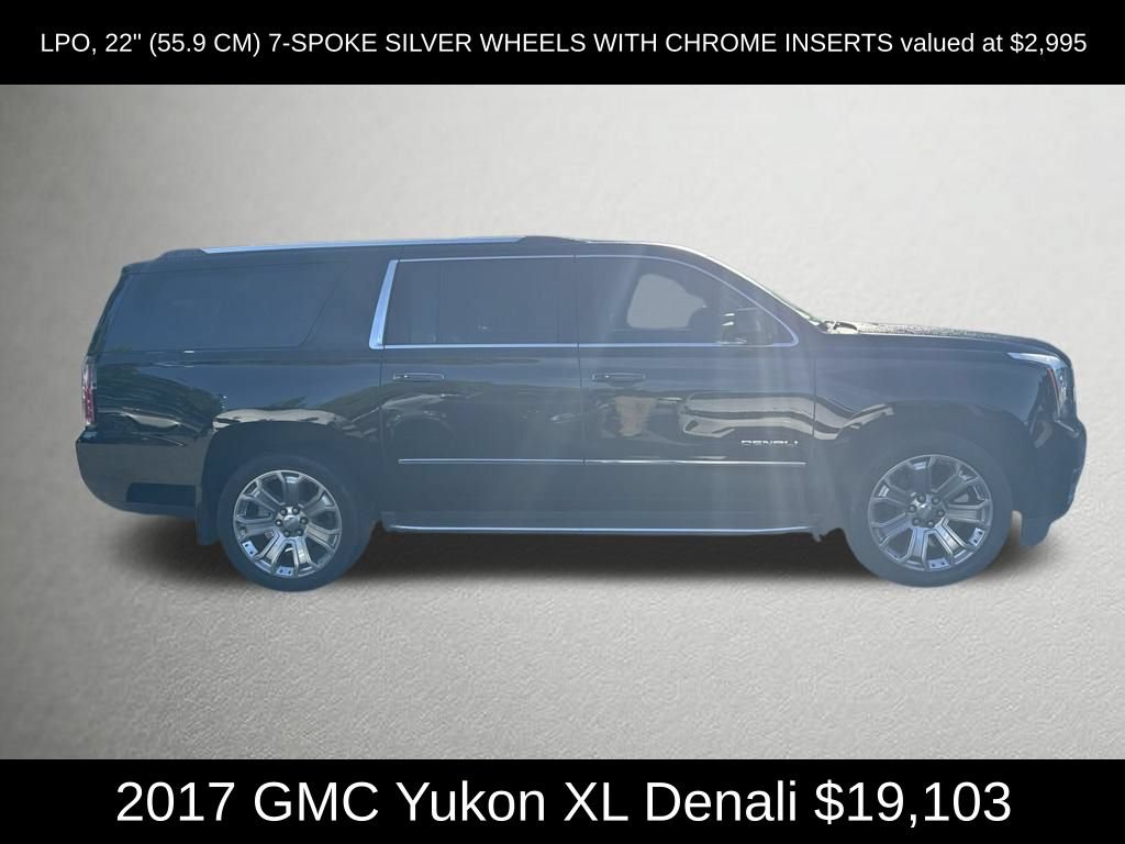 Used 2017 GMC Yukon XL Denali w/ Open Road Package AWD/4WD image 2