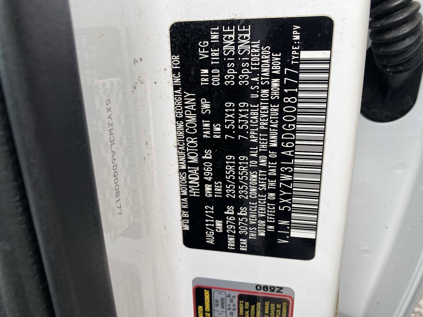 Used 2013 Hyundai Santa Fe Sport 2.0T w/ Technology Pkg image 30