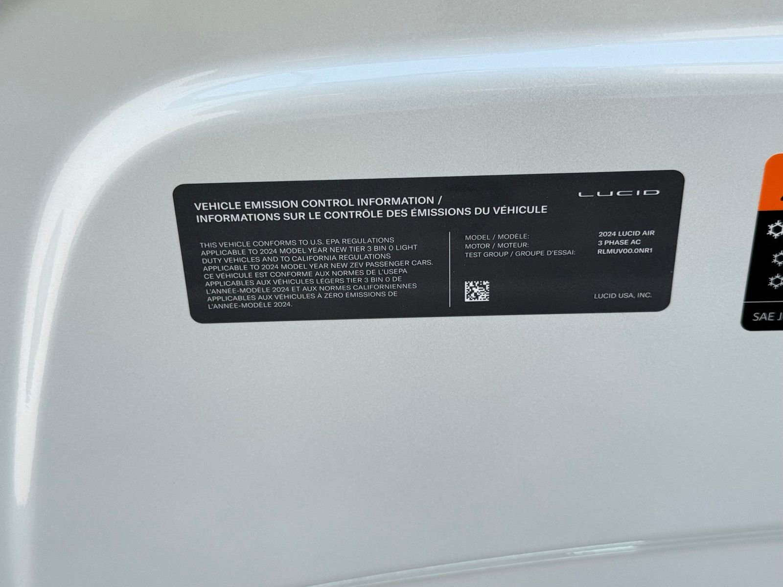 Used 2024 Lucid Air Pure image 11