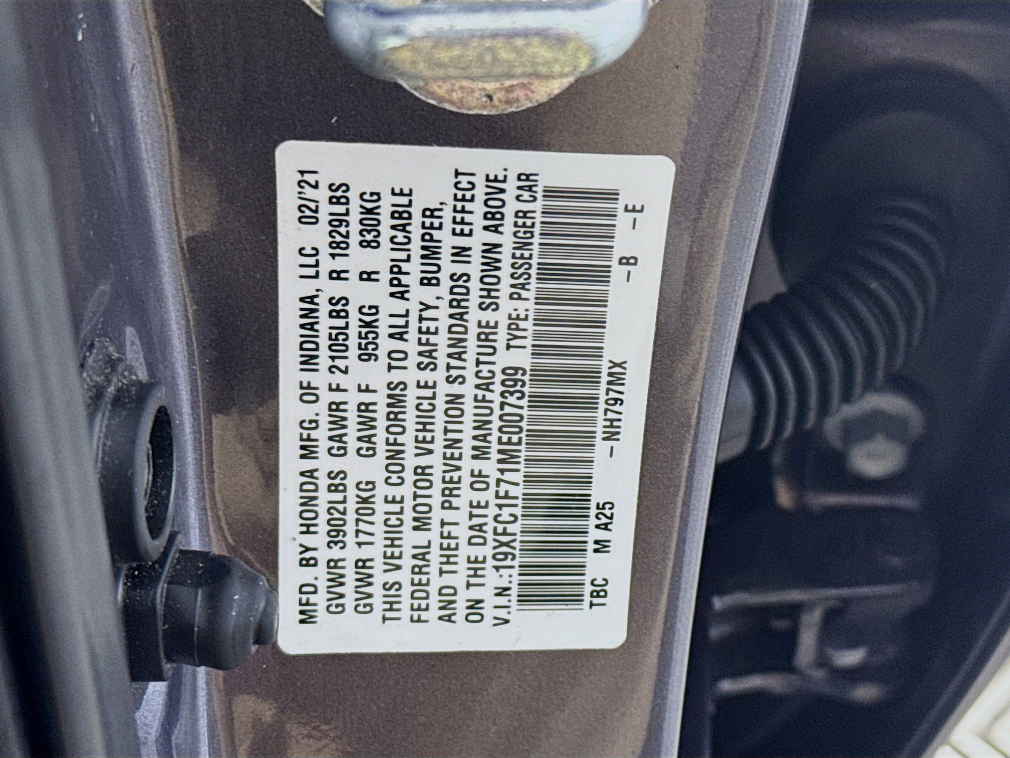 Used 2021 Honda Civic EX-L image 40