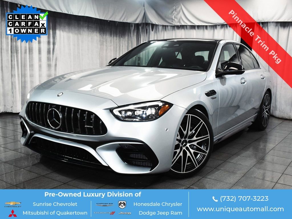 Used 2024 Mercedes-Benz C 63 AMG S w/ Pinnacle Trim Package