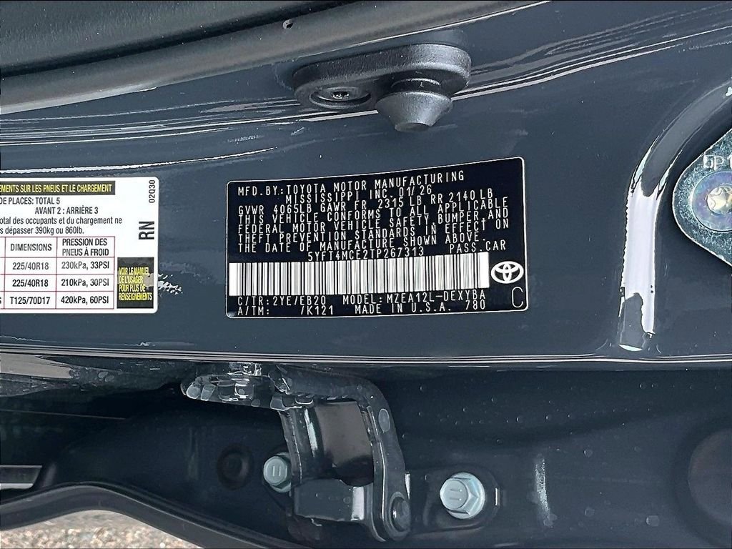 New 2026 Toyota Corolla XSE FWD image 16