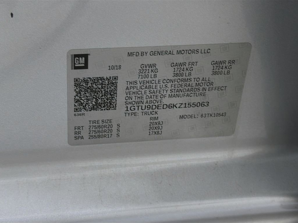 Used 2019 GMC Sierra 1500 SLT image 34