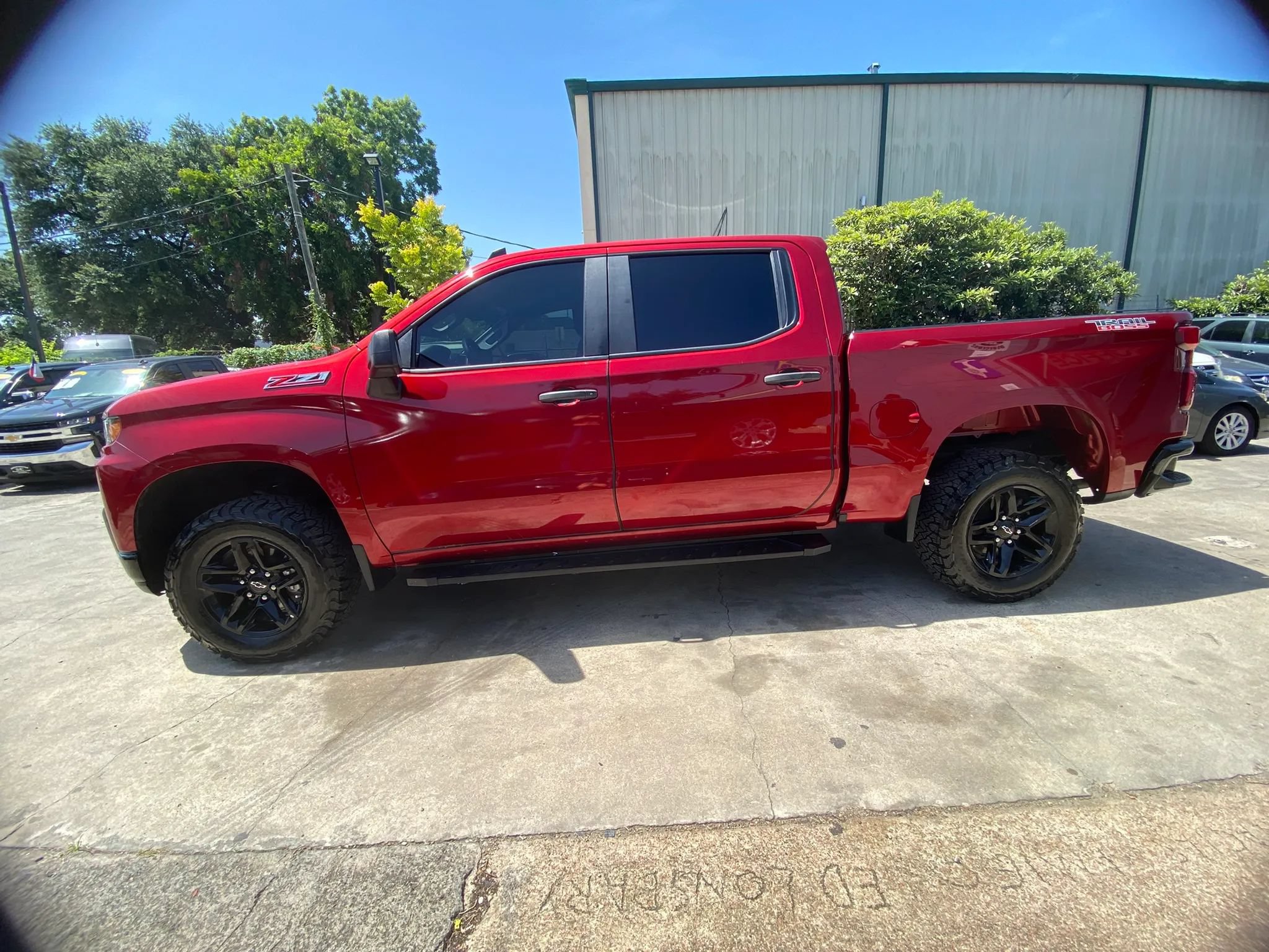 Used 2021 Chevrolet Silverado 1500 Custom Trail Boss AWD/4WD image 4