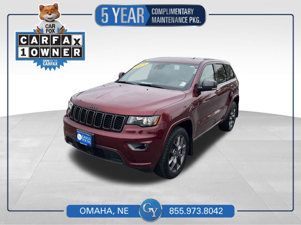 Used 2021 Jeep Grand Cherokee Limited w/ Quick Order Package 2GK 80th AWD/4WD image 1
