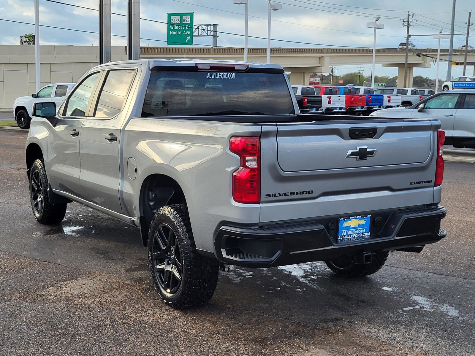 New 2026 Chevrolet Silverado 1500 Custom Trail Boss w/ Dark Appearance Package image 3