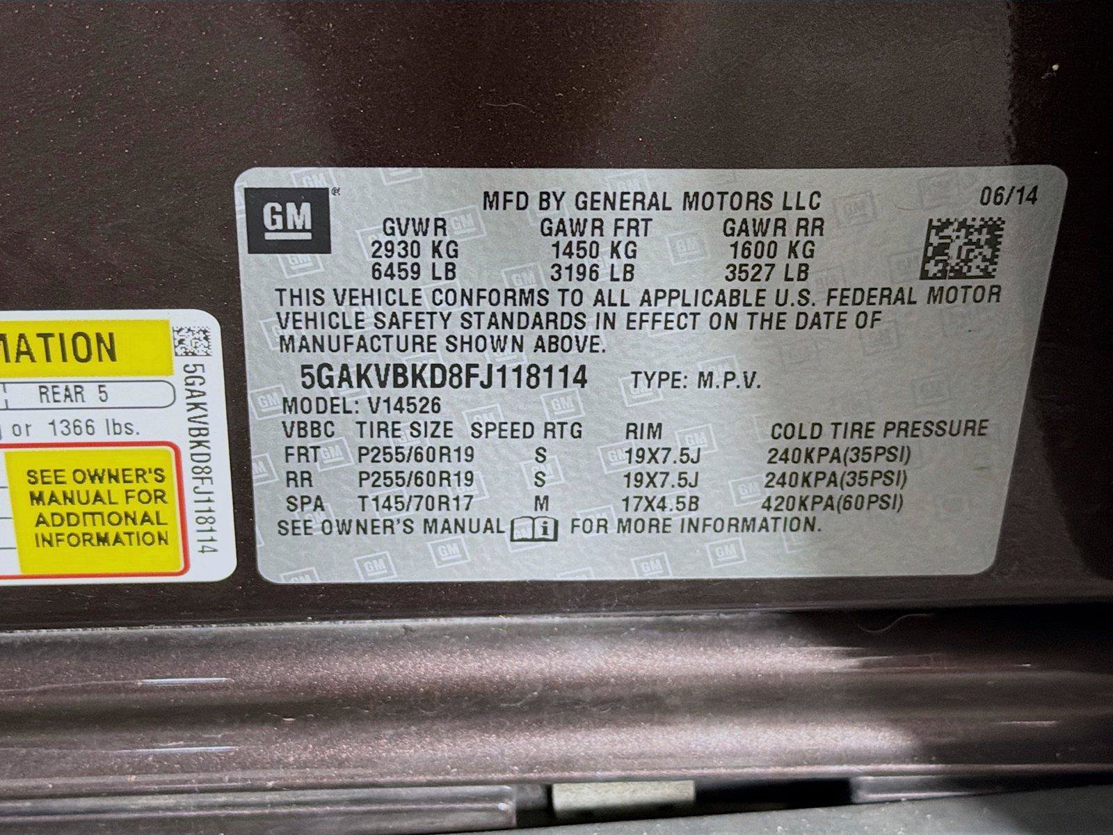 Used 2015 Buick Enclave Leather AWD/4WD image 39