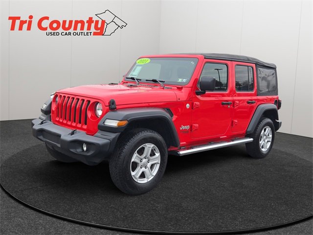 Used 2021 Jeep Wrangler Unlimited Sport image 3