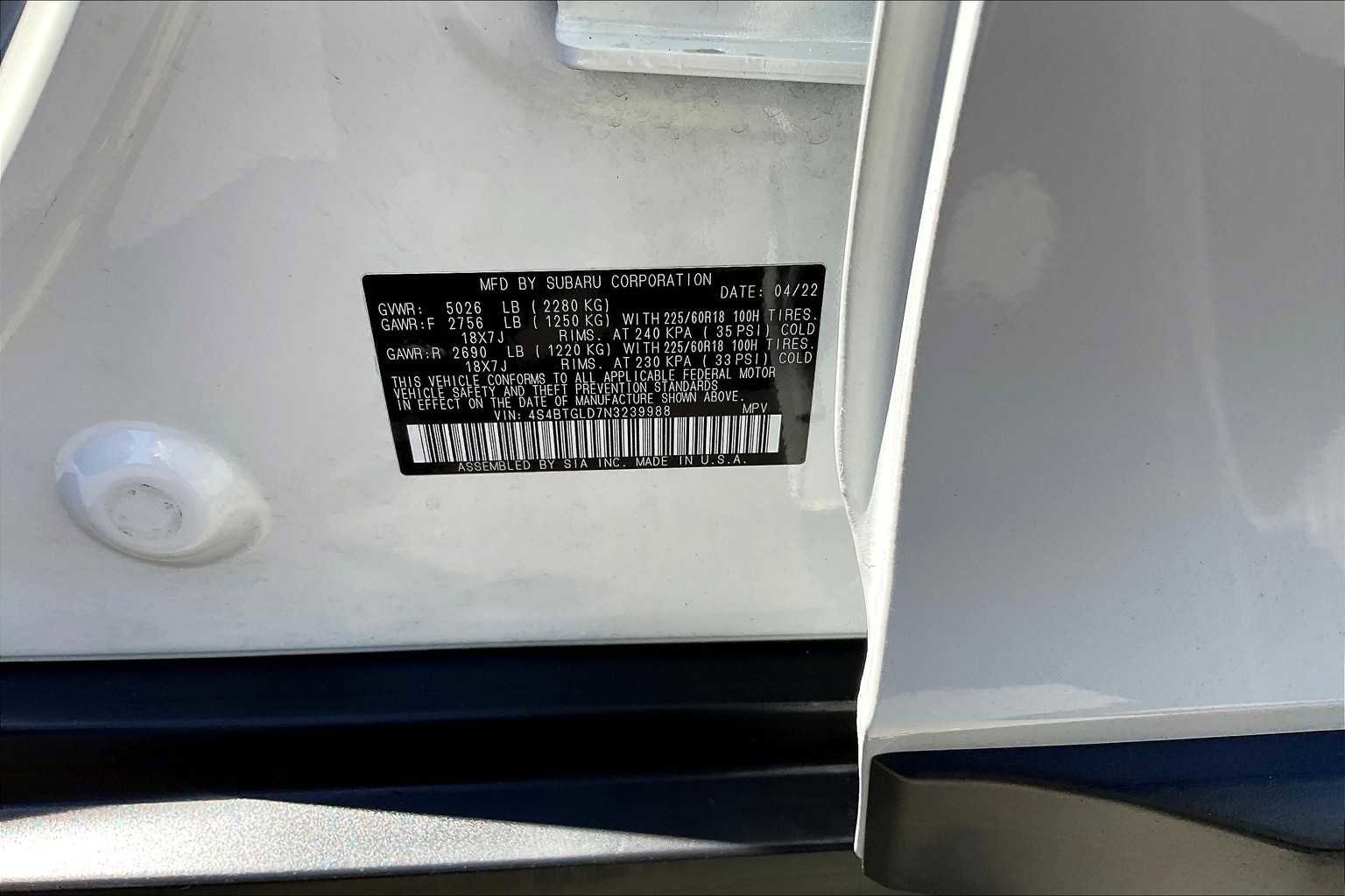 Used 2022 Subaru Outback Onyx Edition XT image 33