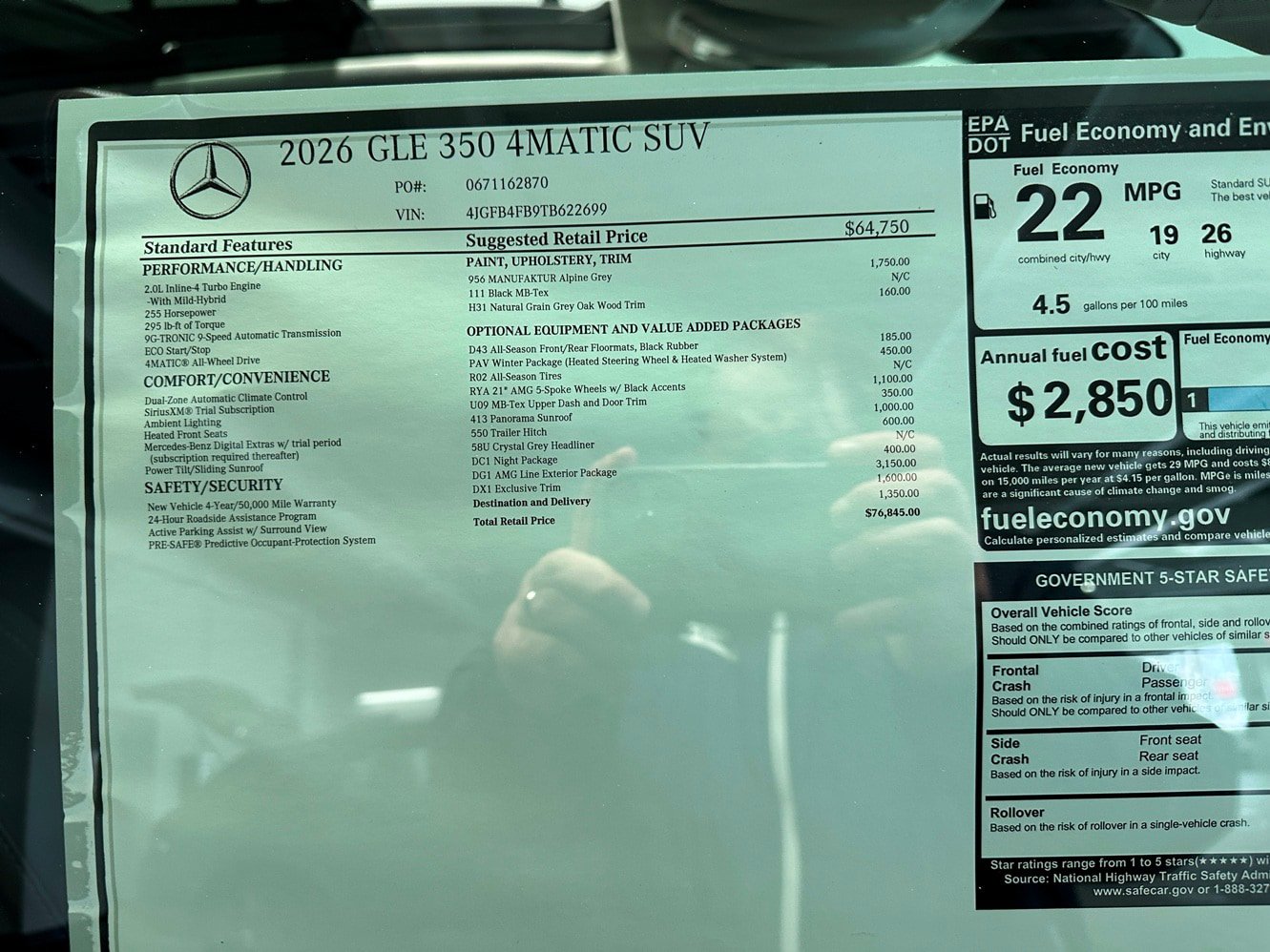 New 2026 Mercedes-Benz GLE 350 4MATIC image 15