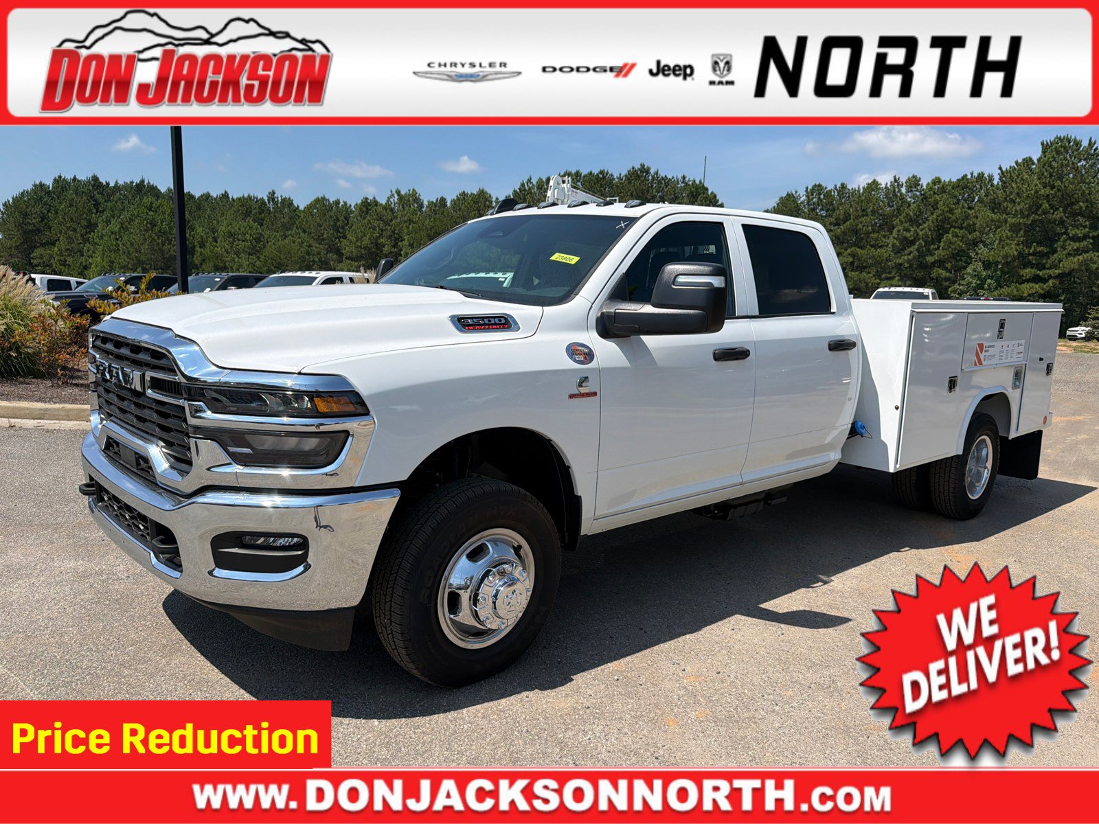 New 2026 RAM 3500 Tradesman w/ Chrome Appearance Group A