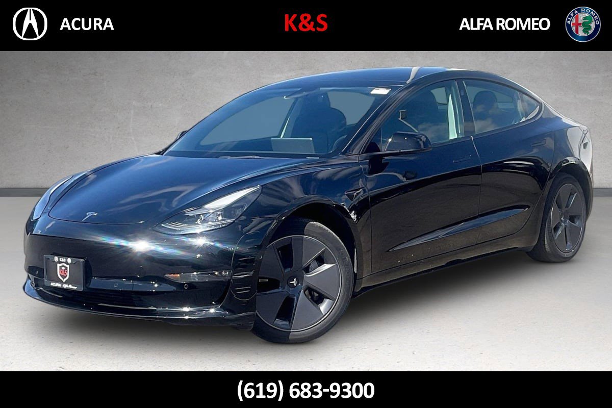 Used 2022 Tesla Model 3 Long Range AWD/4WD image 1