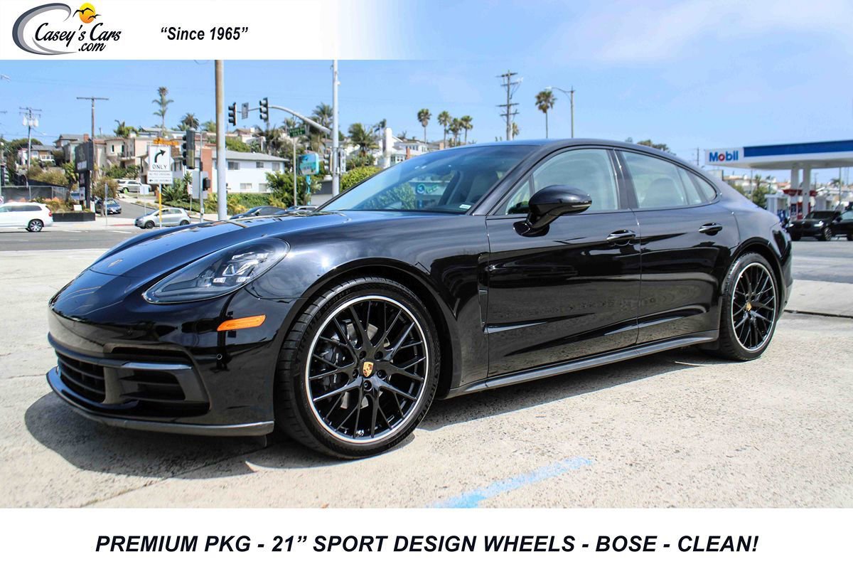 Used 2018 Porsche Panamera 4 AWD/4WD image 1