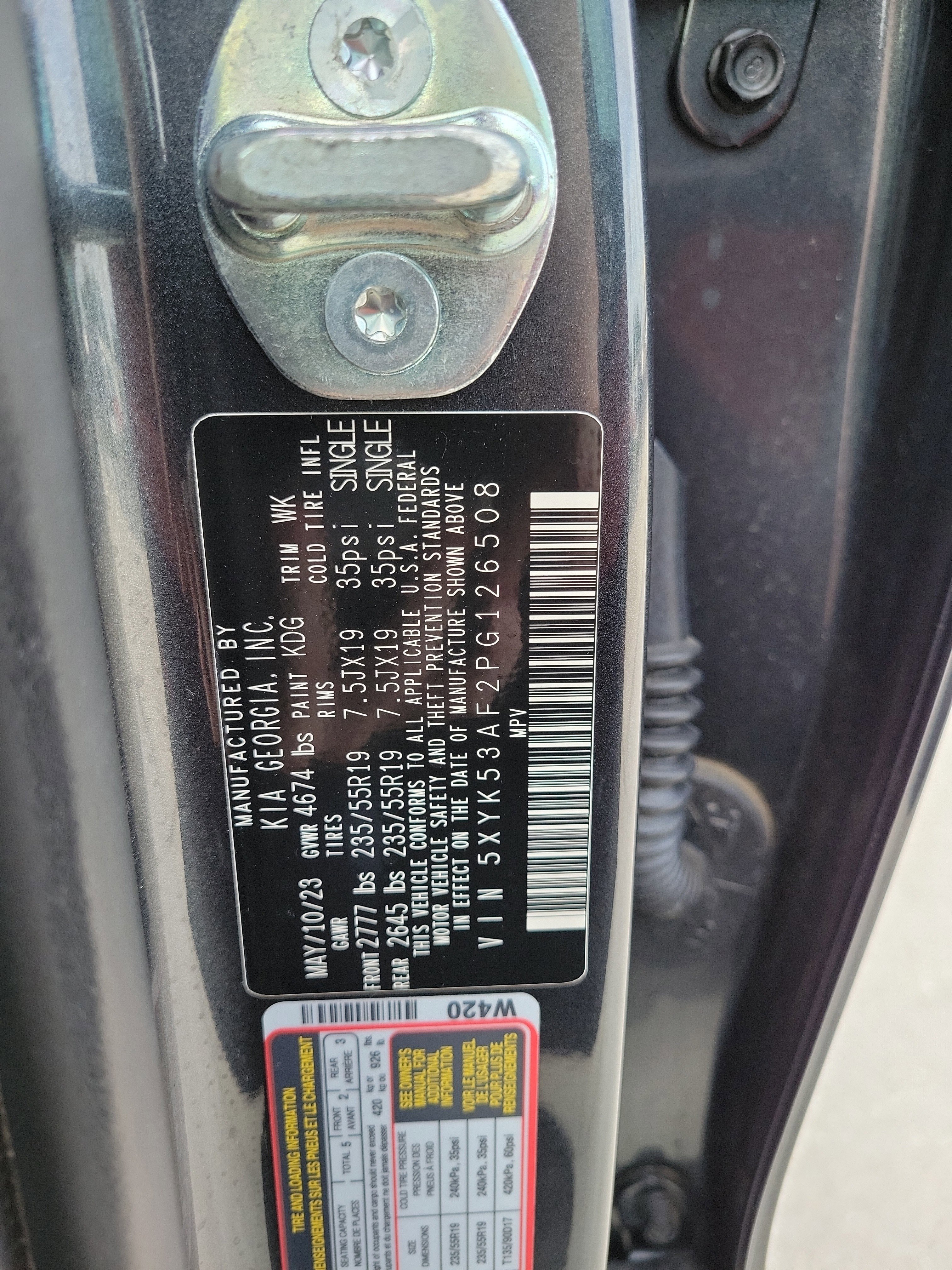 Certified 2023 Kia Sportage SX FWD image 28
