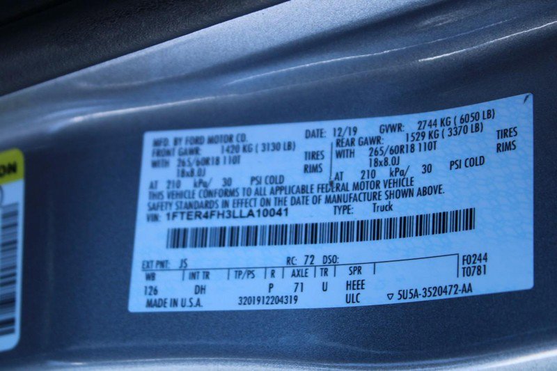 Used 2020 Ford Ranger Lariat w/ Technology Package image 17