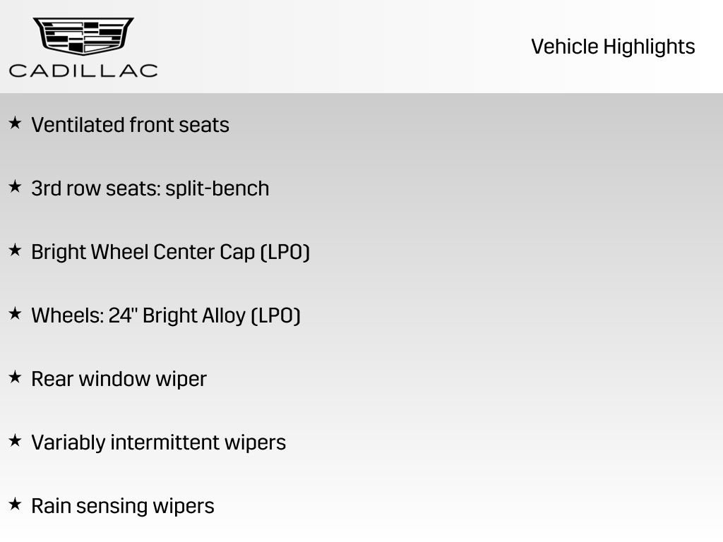 New 2025 Cadillac Escalade IQ Luxury 1 w/ LPO, Radiant Package image 30