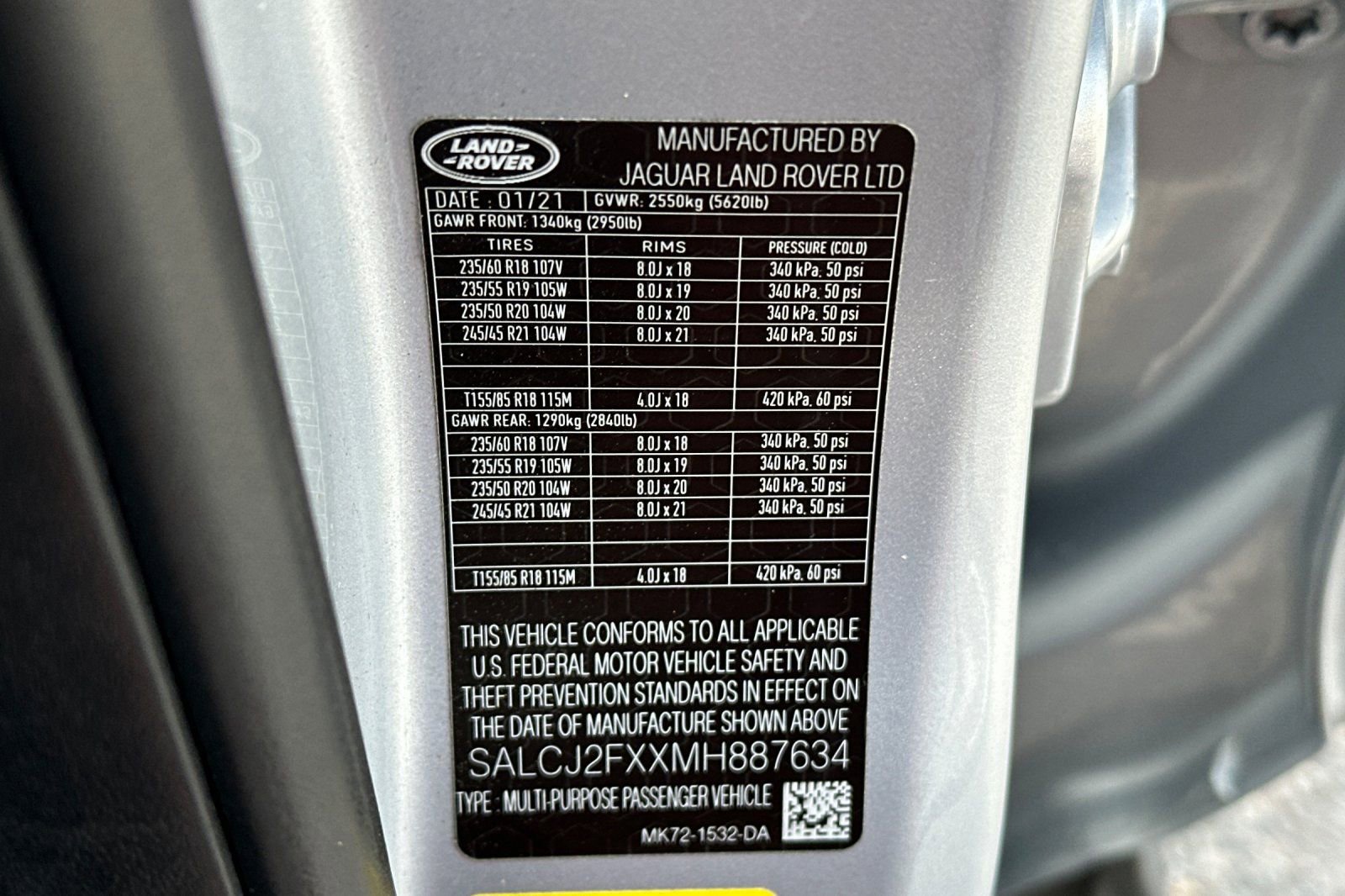 Used 2021 Land Rover Discovery Sport S AWD/4WD image 35