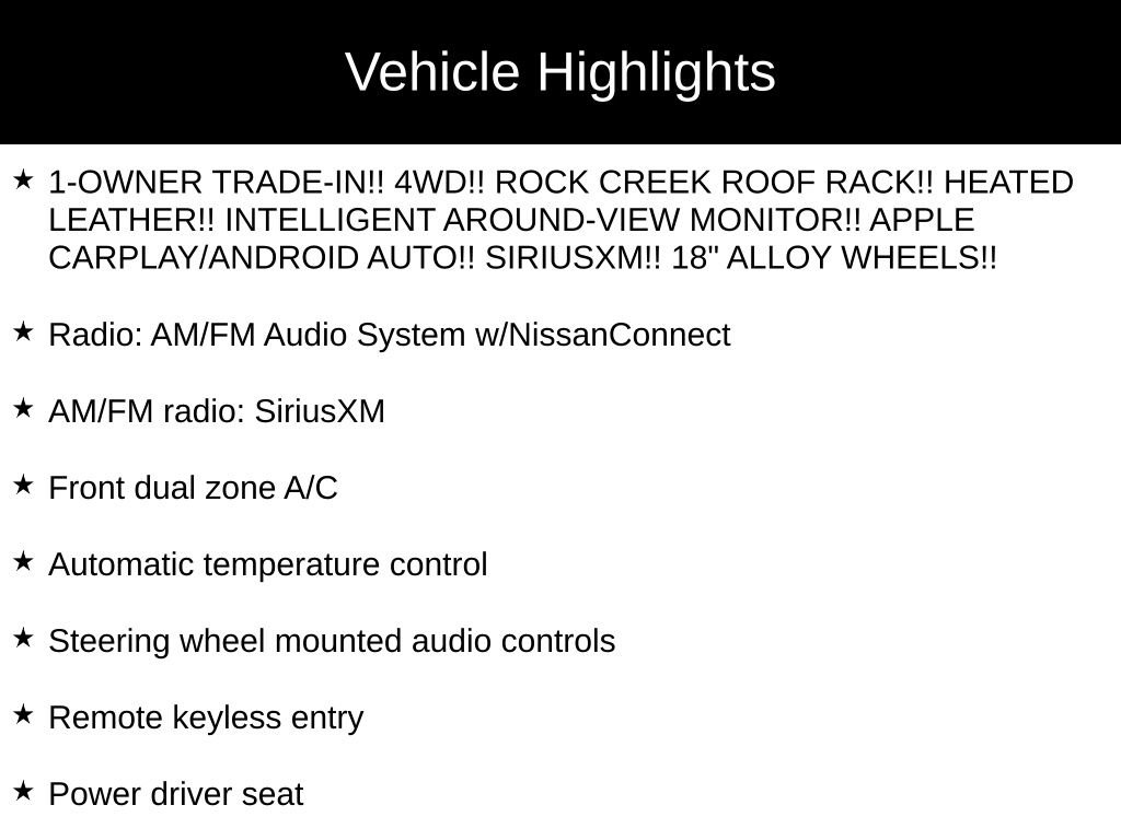 Used 2024 Nissan Pathfinder Rock Creek AWD/4WD image 5