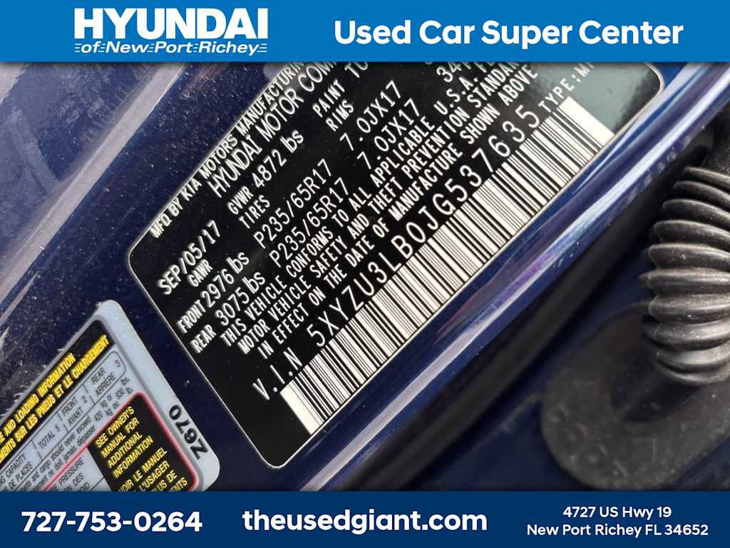 Used 2018 Hyundai Santa Fe Sport w/ 2.4L Value Package 02 image 12