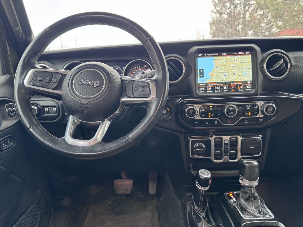 Used 2021 Jeep Wrangler Unlimited Sahara w/ Uconnect 4C Nav & Sound Group image 11