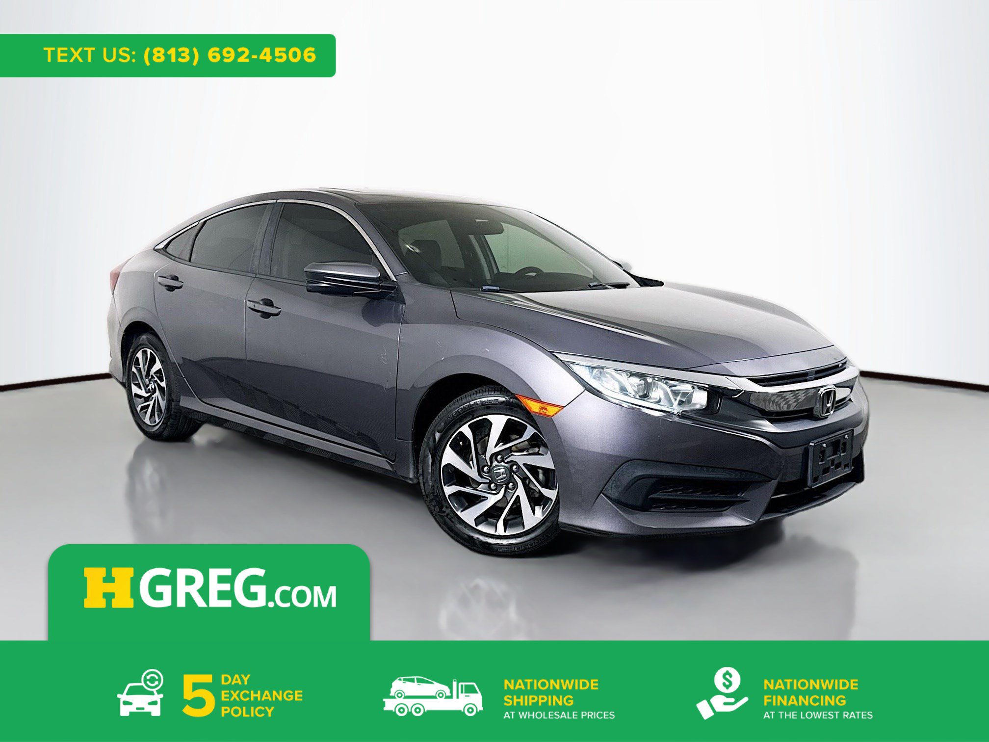 Used 2018 Honda Civic EX image 1