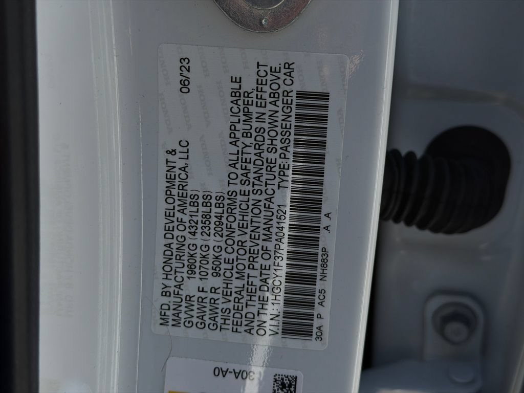 Used 2023 Honda Accord EX image 30