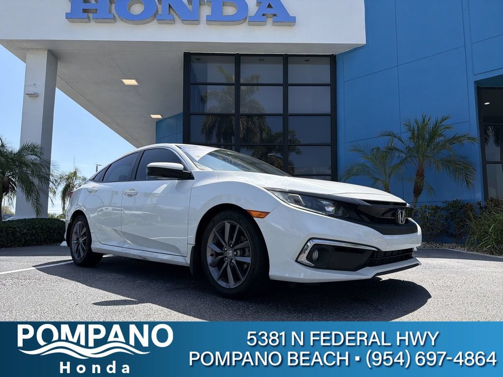 Certified 2021 Honda Civic EX image 1