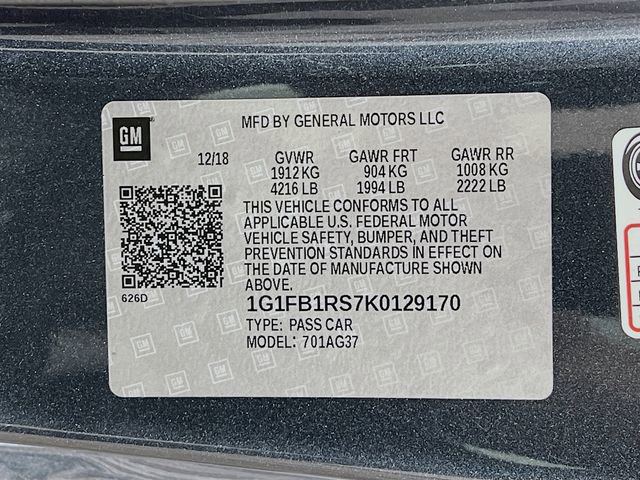 Used 2019 Chevrolet Camaro LT w/ RS Package image 27