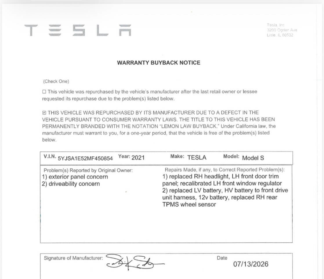 Used 2021 Tesla Model S Long Range AWD/4WD image 11