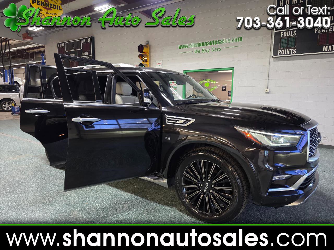 Used 2019 INFINITI QX80 Limited w/ All-Season Package