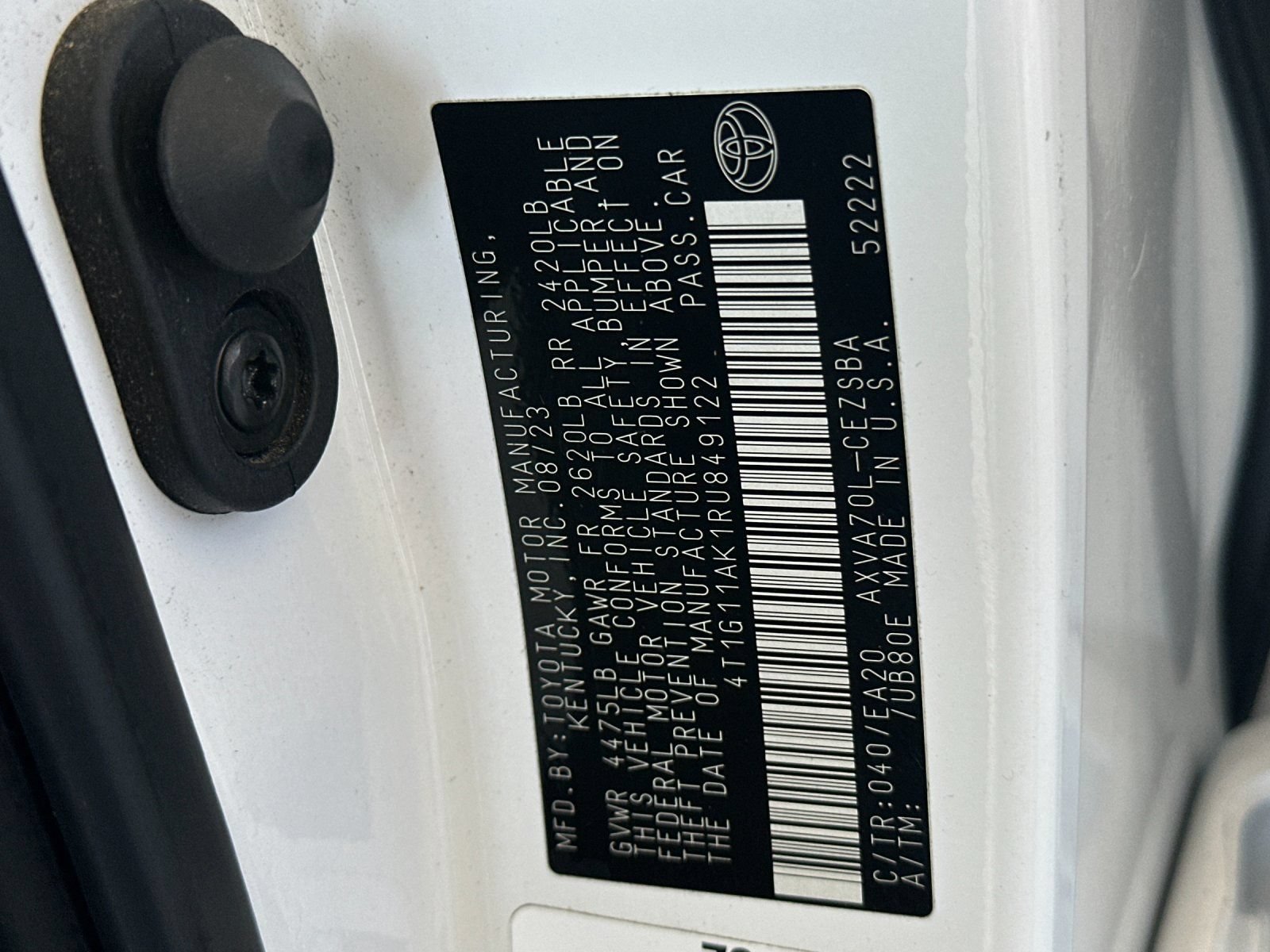 Used 2024 Toyota Camry SE FWD image 27
