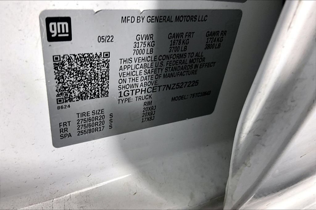 Used 2022 GMC Sierra 1500 Elevation w/ LPO, Elevation Black Package RWD image 4