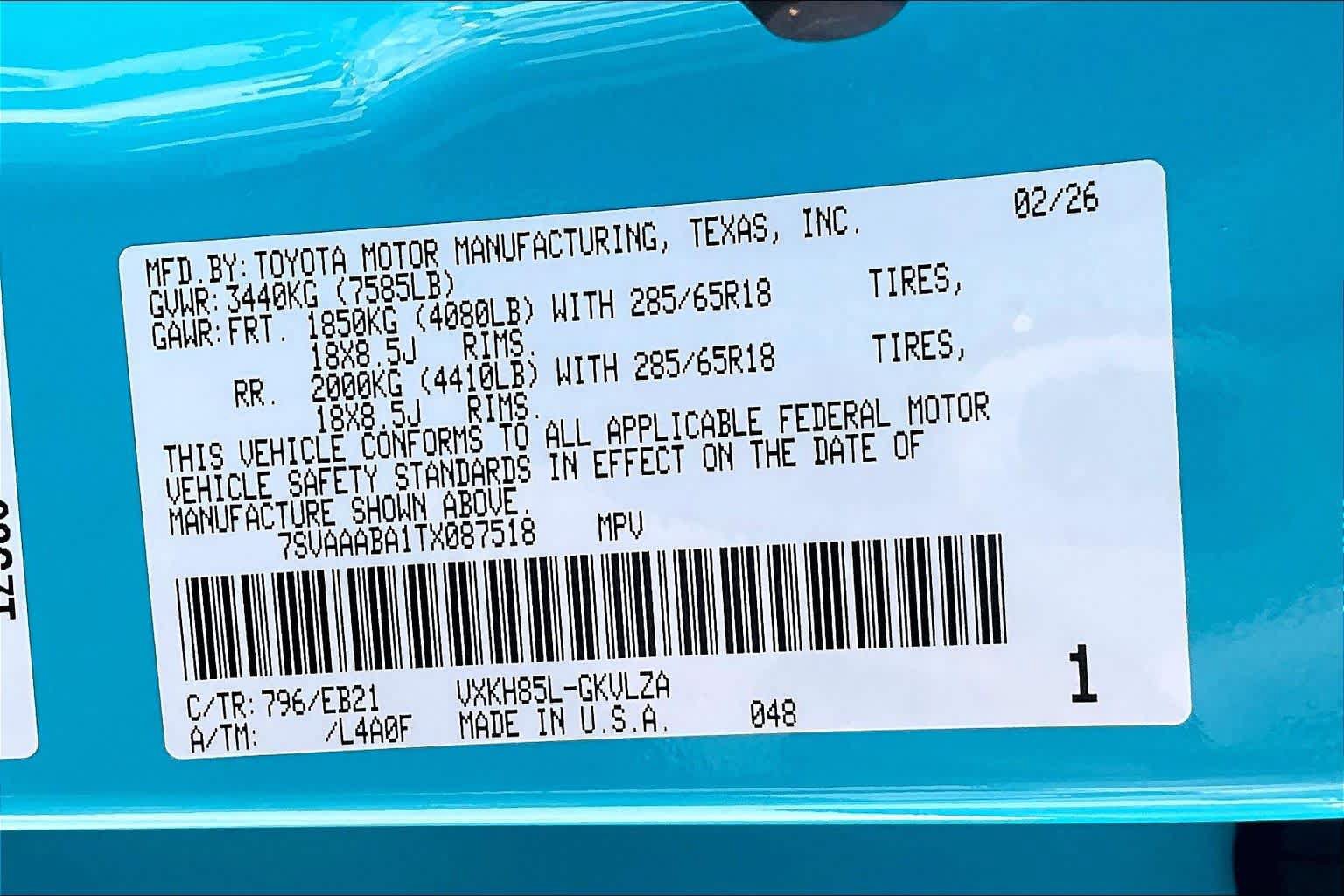 Used 2026 Toyota Sequoia TRD Pro AWD/4WD image 35