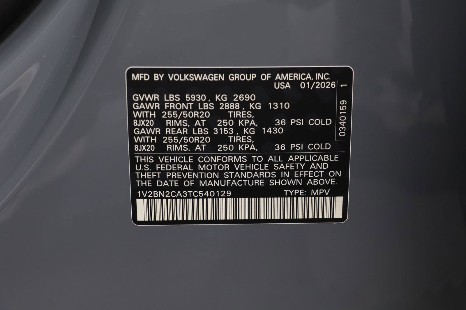 New 2026 Volkswagen Atlas SEL image 23