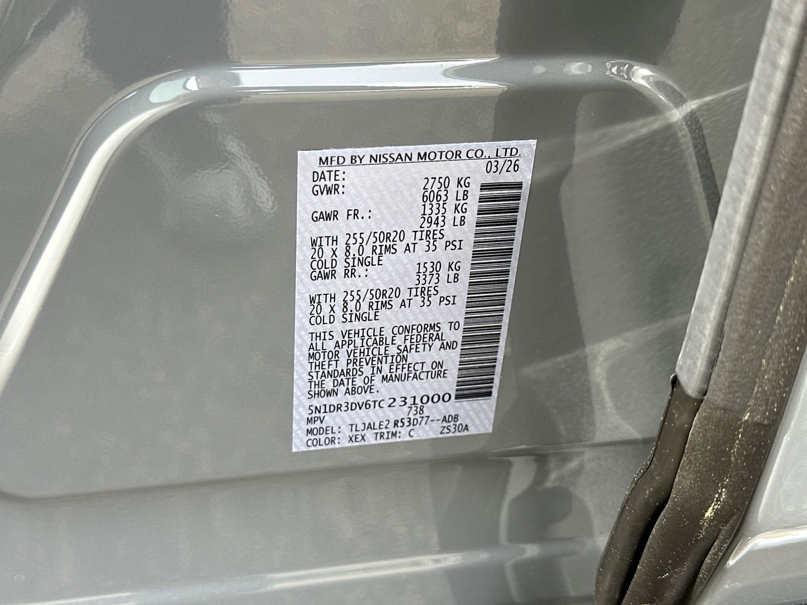 New 2026 Nissan Pathfinder Platinum image 36