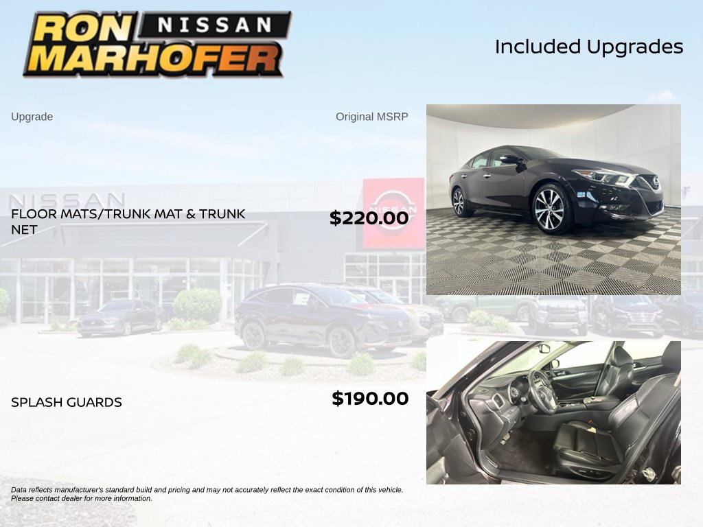 Used 2016 Nissan Maxima 3.5 SL FWD image 6