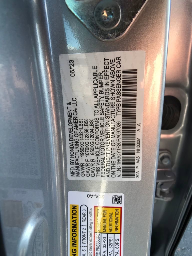 Used 2023 Honda Accord LX image 18